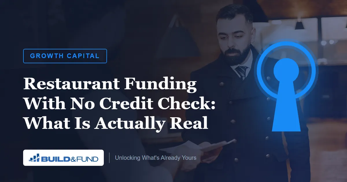 Restaurant Funding With No Credit Check: What Is Real