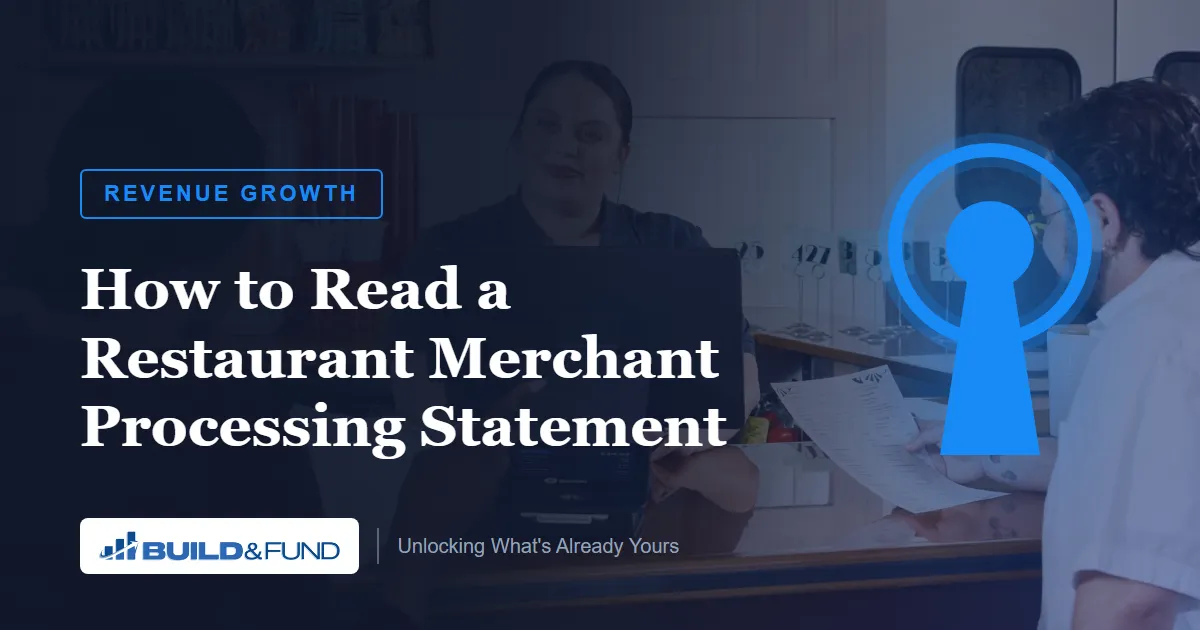 How to Read a Restaurant Merchant Statement