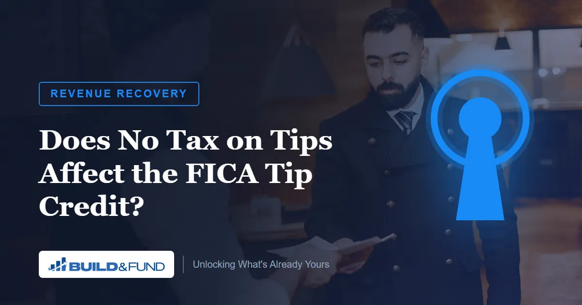 Does No Tax on Tips Affect the FICA Tip Credit?