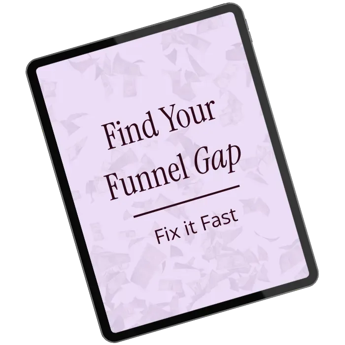 Find Your Funnel Gap quiz for identifying funnel strategy and conversion opportunities