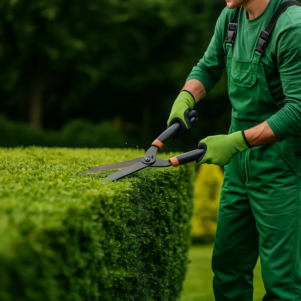 Sövényvágás és kertkarbantartás Budapesten - profi kertész