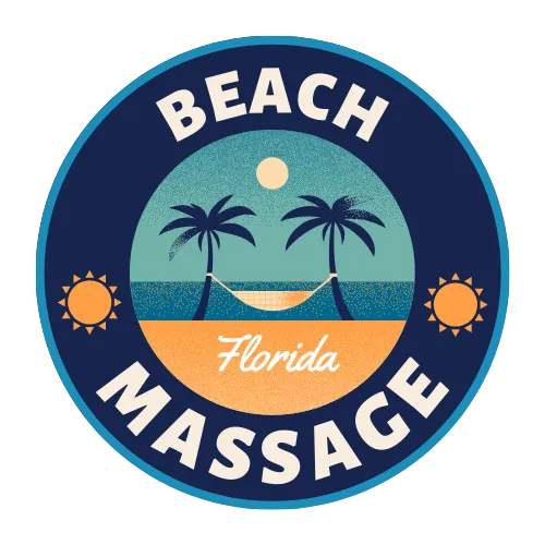 logo for certification in florida beach massage