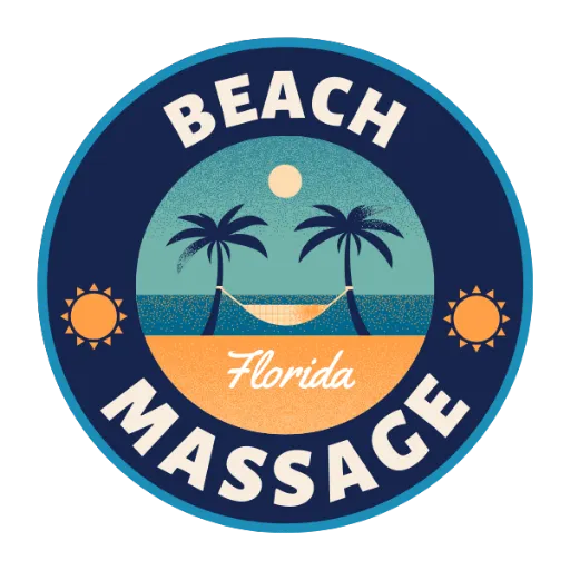 Brand Logo says Florida Beach Massage