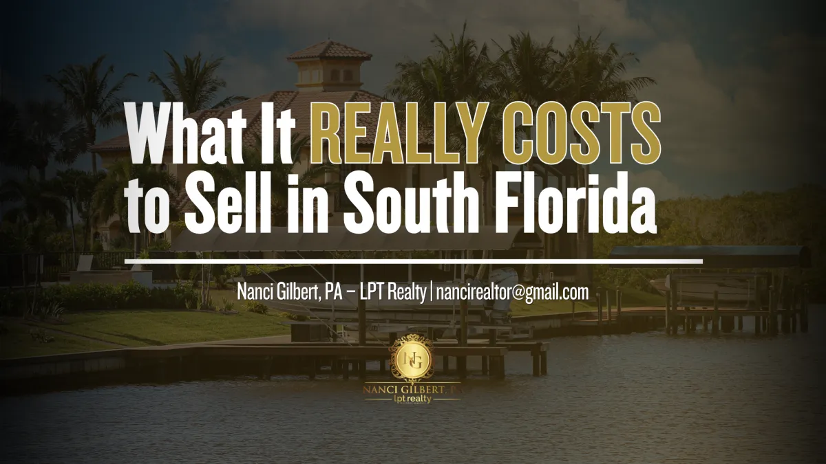 What It REALLY Costs to Sell in South Florida