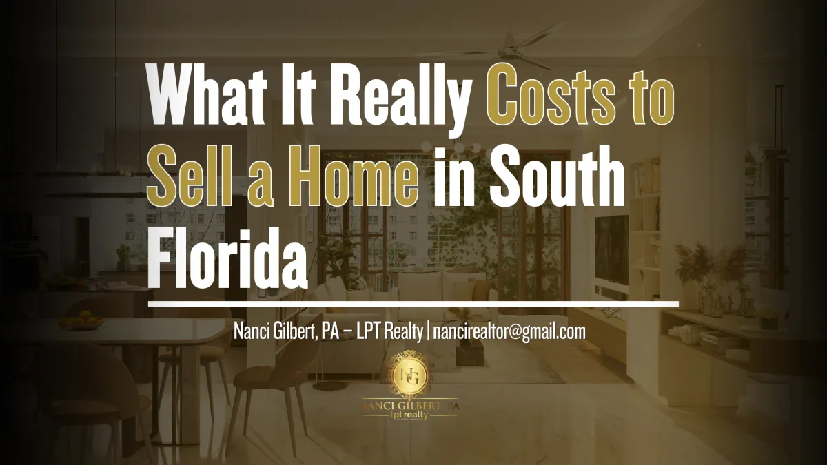 What It Really Costs to Sell a Home in South Florida