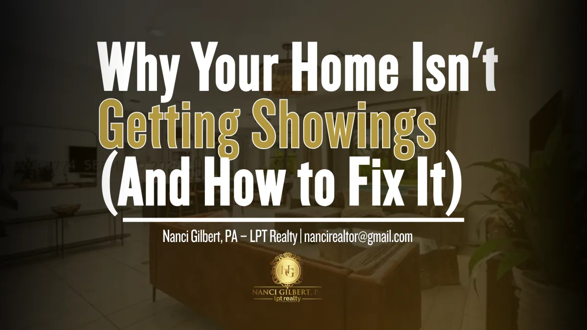Why Your Home Isn't Getting Showings (And How to Fix It)