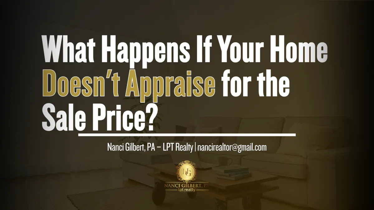 What Happens If Your Home Doesn't Appraise for the Sale Price?