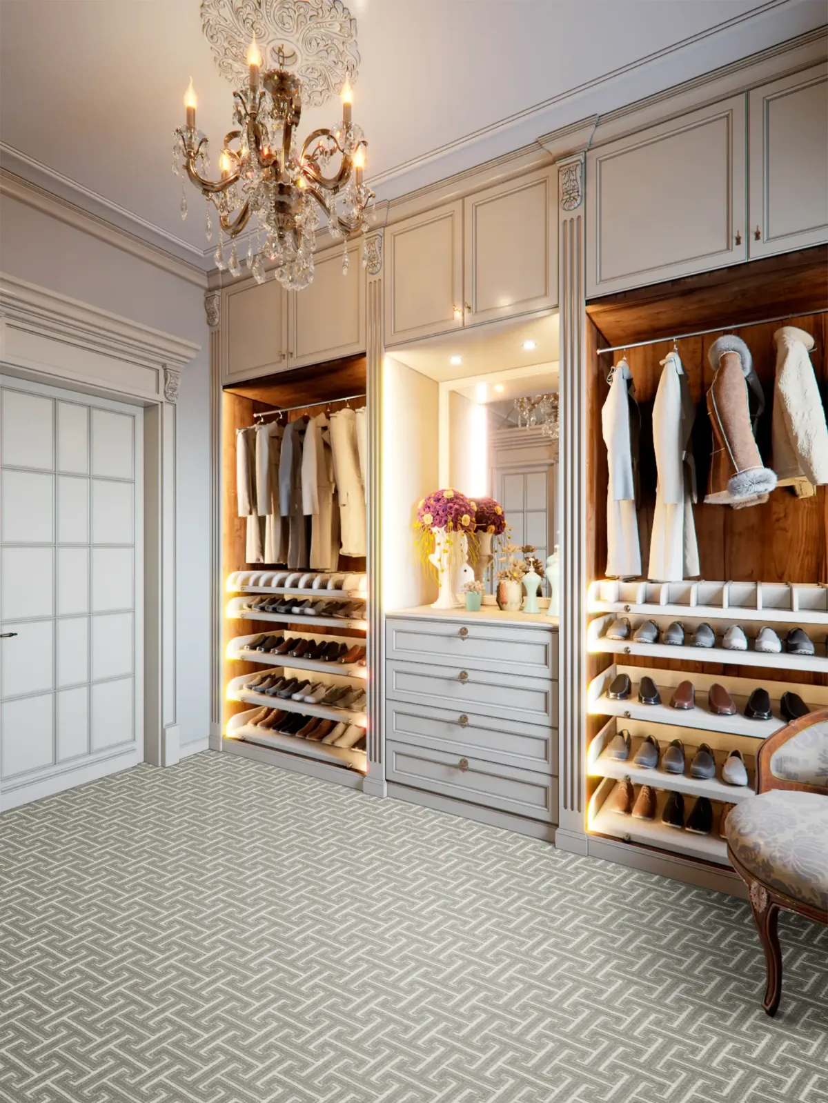 Custom carpet installation with Transitional Flooring Professionals in Indianapolis