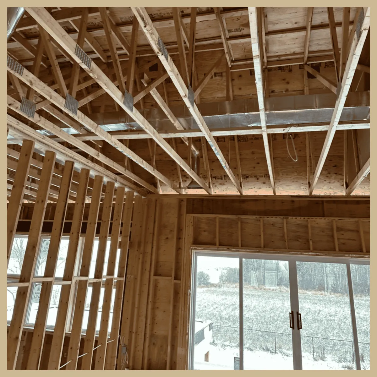 new construction duct installation completion by navraj air systems