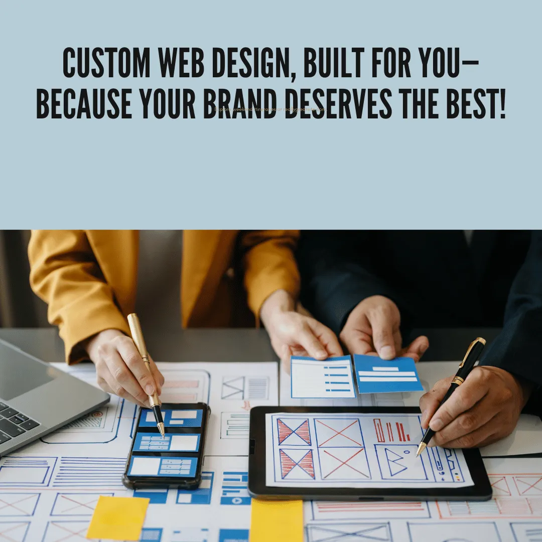 Custom-crafted websites that reflect your brand through expert web design.