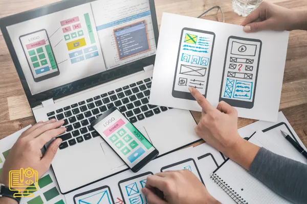 Mobile-friendly landing page design preview