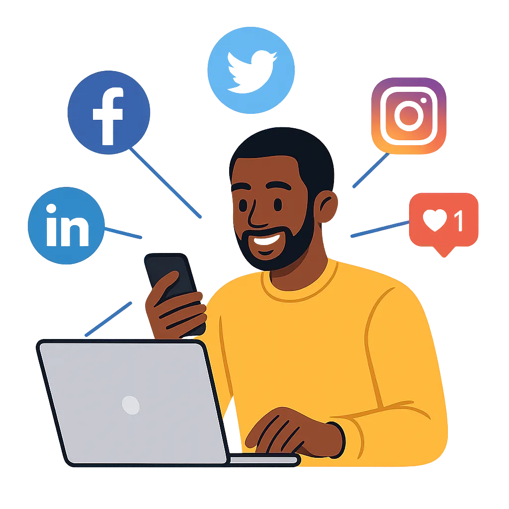 Social media strategy planner for small businesses
