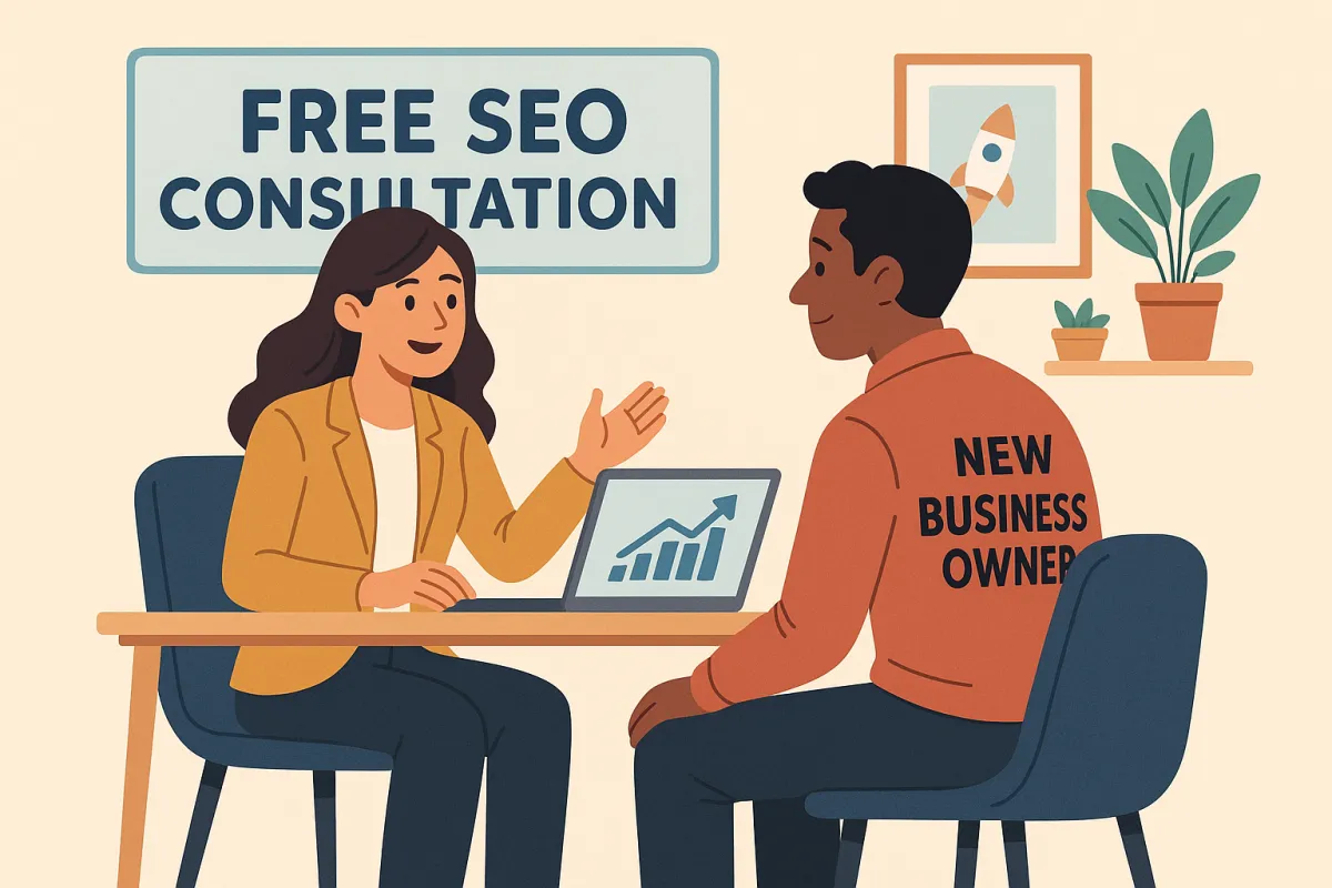 Custom web design dashboard with SEO tools and analytics panel
