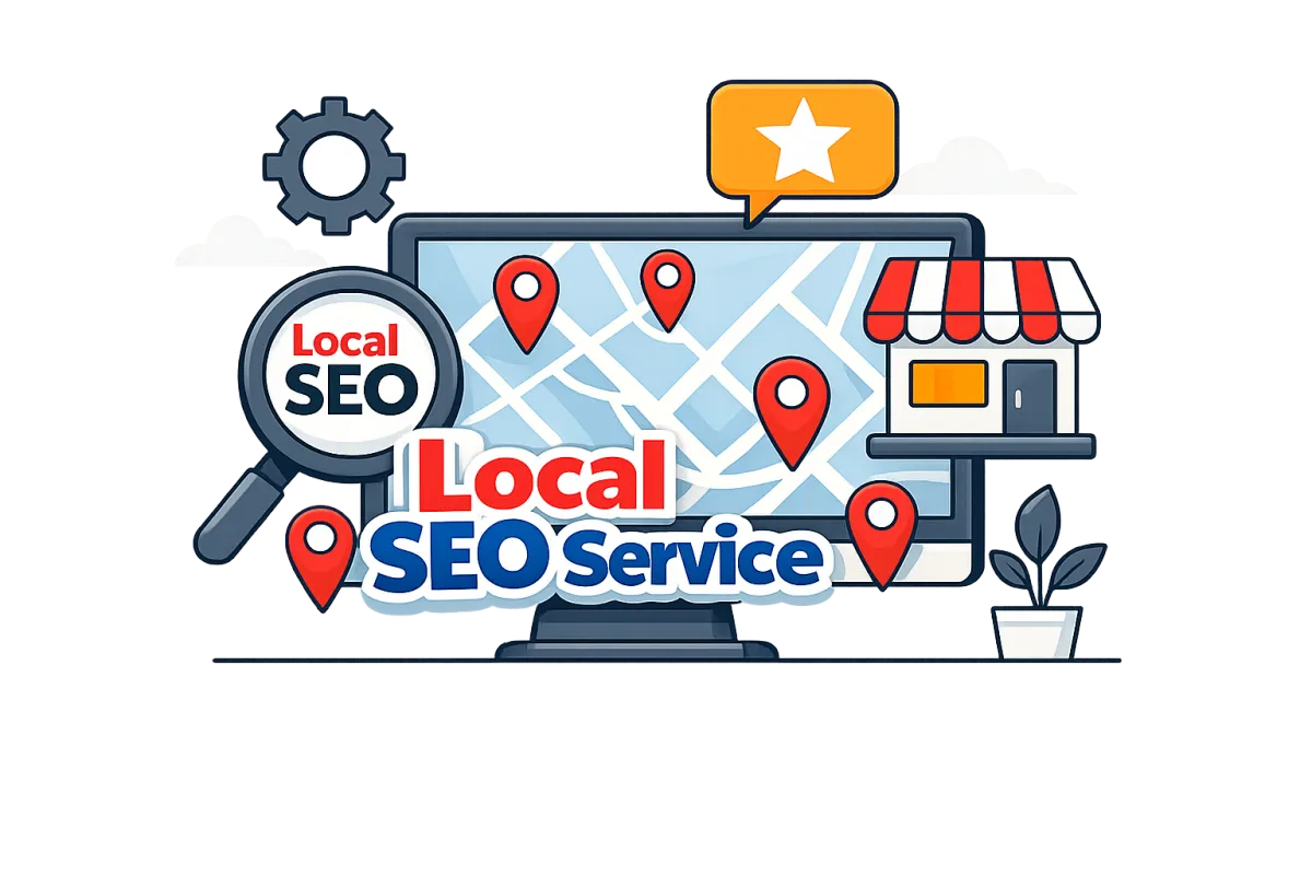 Local SEO services helping businesses rank higher in Google search