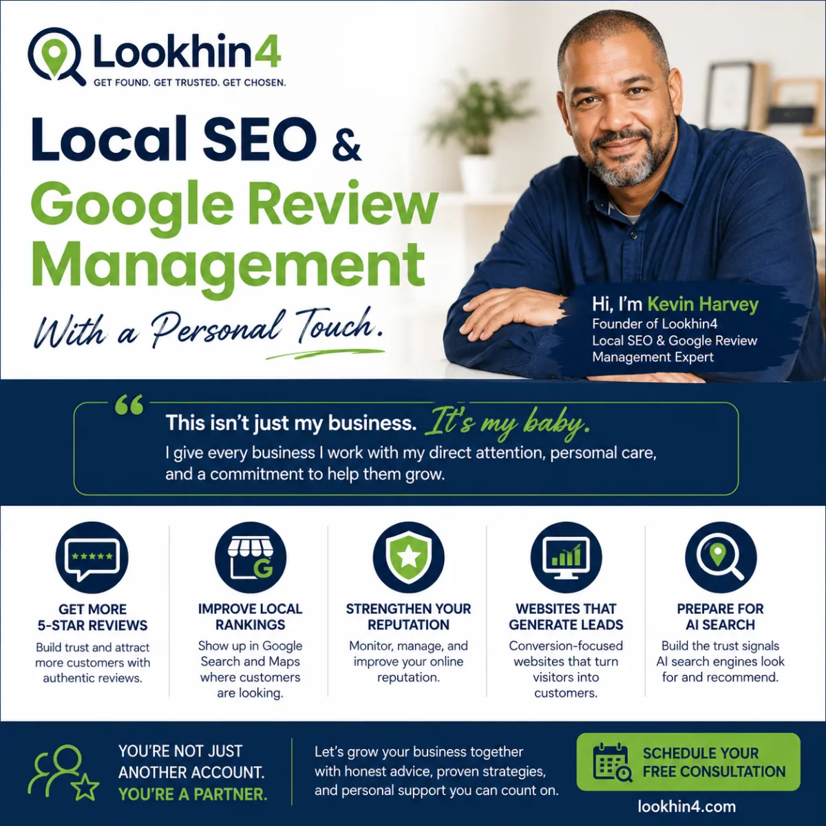 Small business owners receiving Local SEO advice during a personalized consultation.