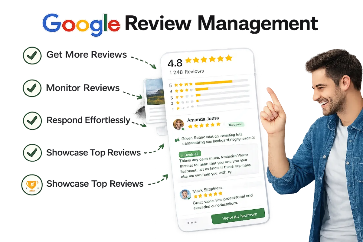 Website design focused on improving customer conversions.