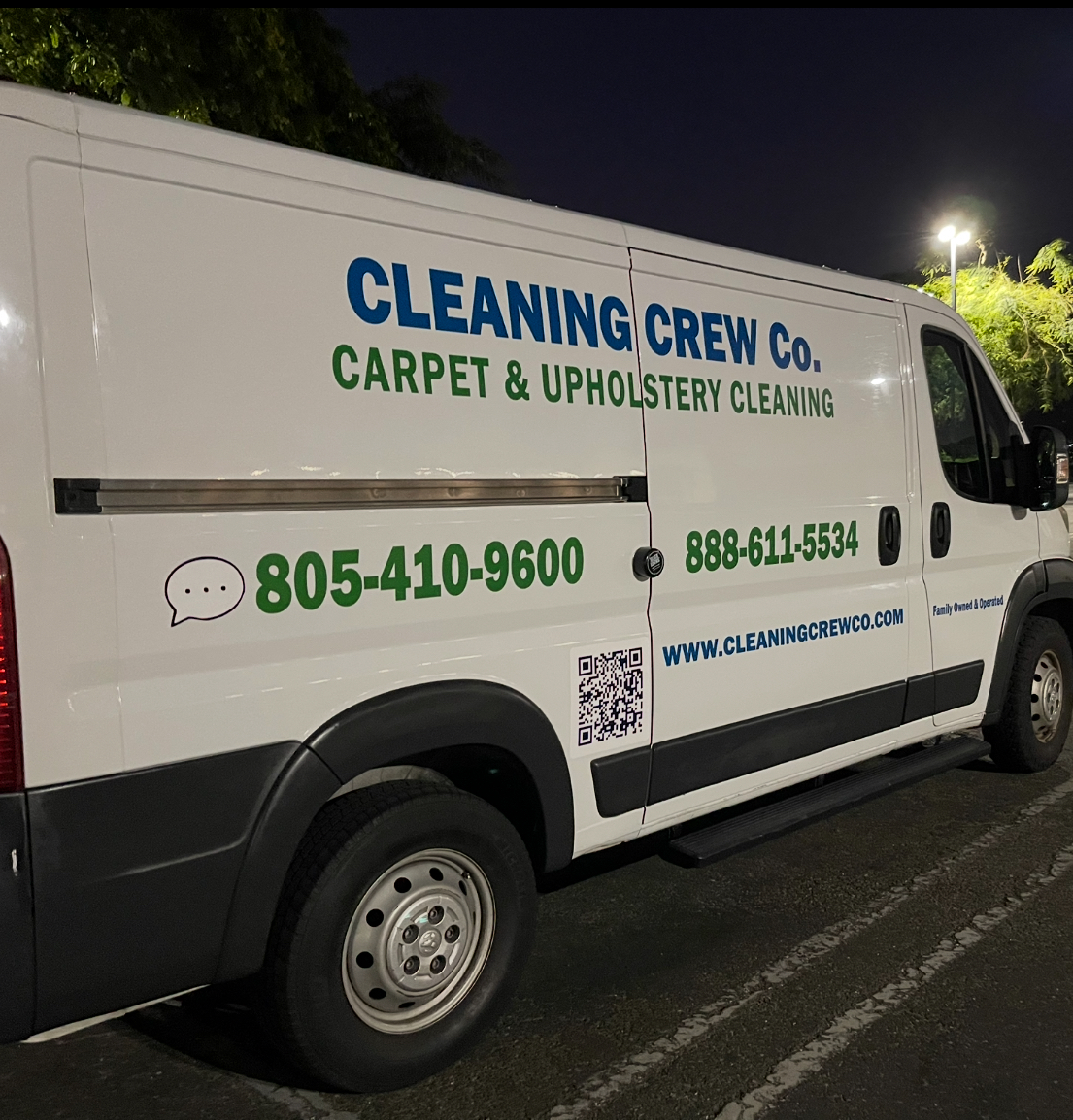 Cleaning Crew Co Van