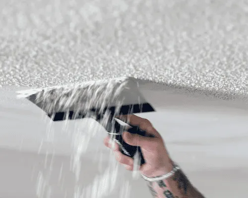 Popcorn Ceiling Removal in San Fernando Valley