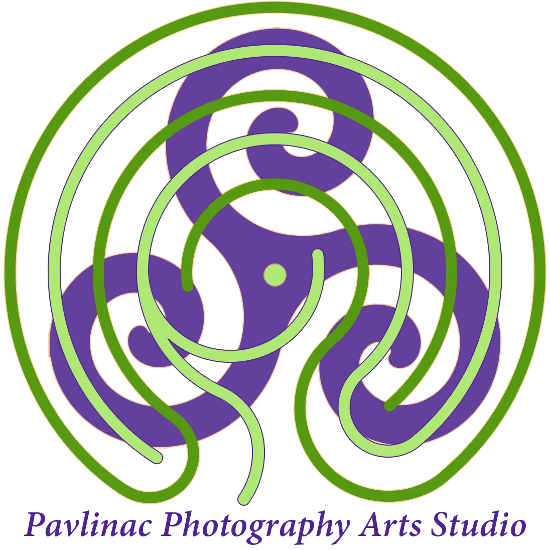 Cindy Pavlinac Photo Arts Studio Labyrinth Triskelion Logo