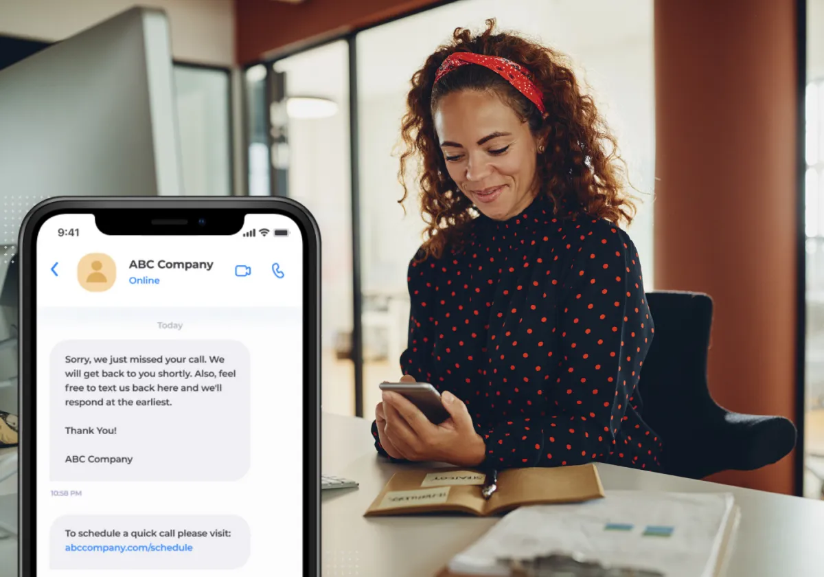 Missed Call Text Back