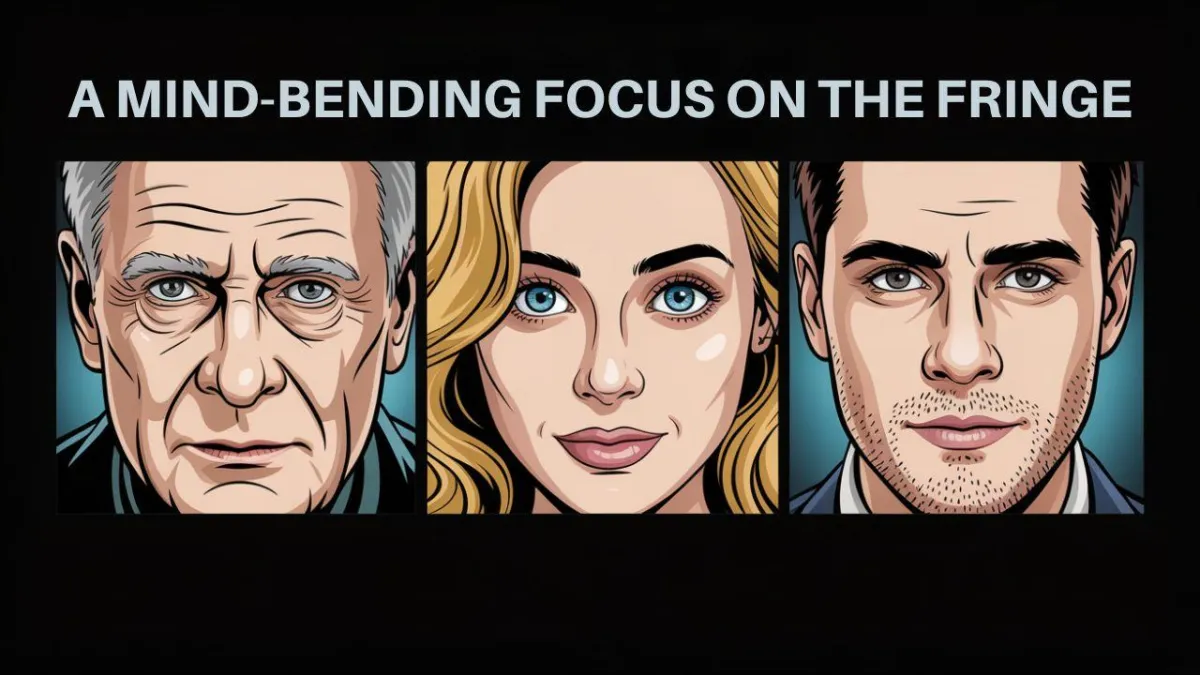 A blue and green spiral on a black background