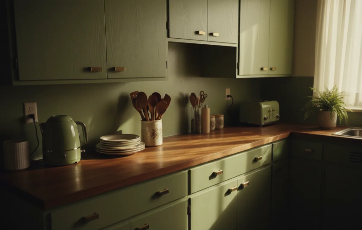 Featured story image — 1970s avocado green kitchen