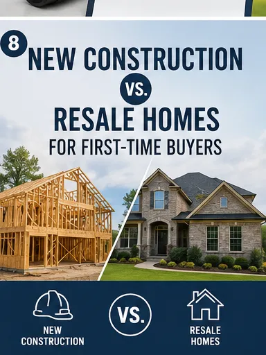 New Construction vs. Resale Homes for First-Time Buyers