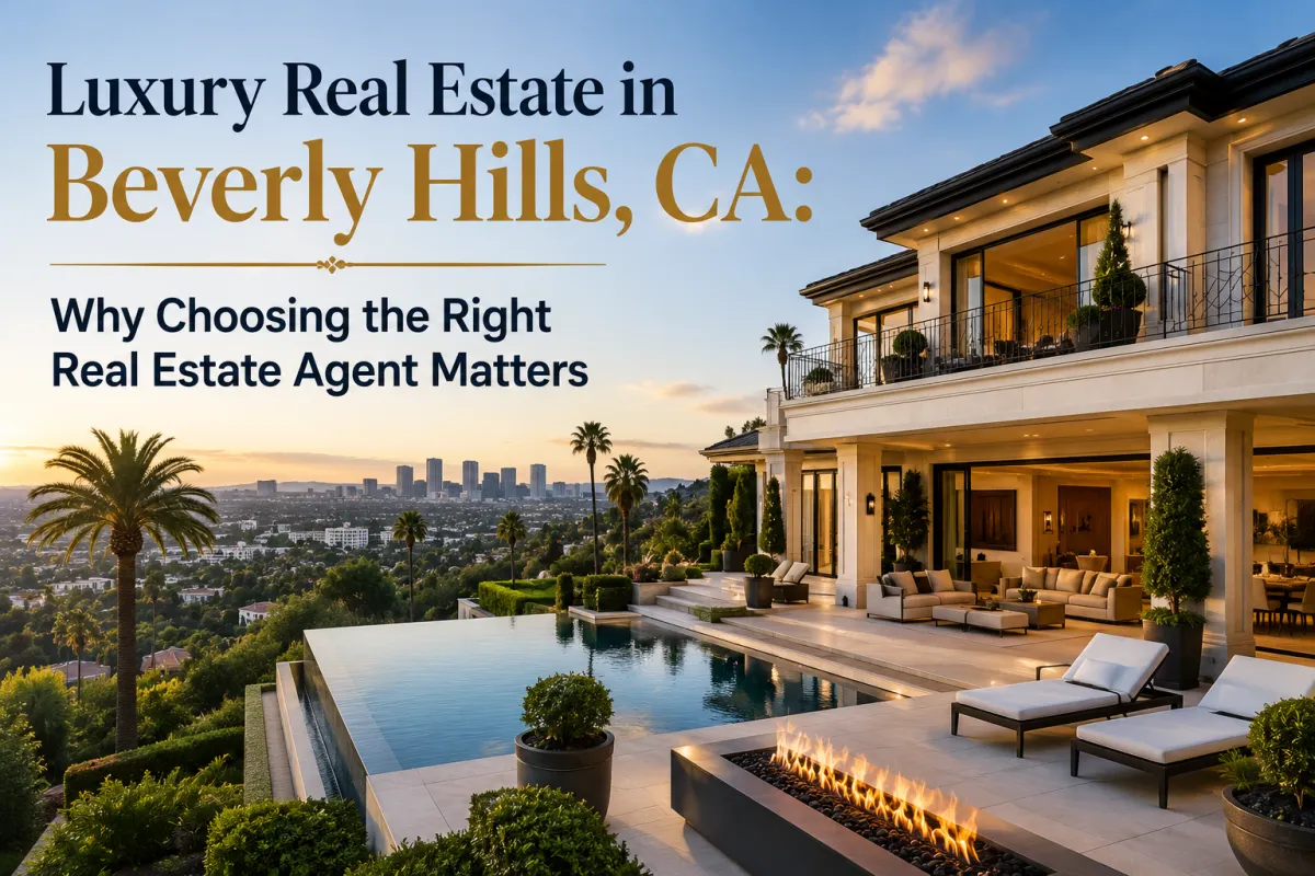Luxury homes in Beverly Hills, CA with expert guidance from Grace Globus, trusted real estate agent serving West Los Angeles