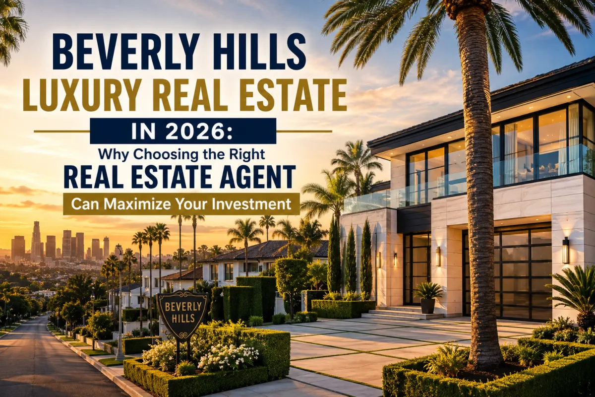 Luxury home in Beverly Hills represented by an expert real estate agent