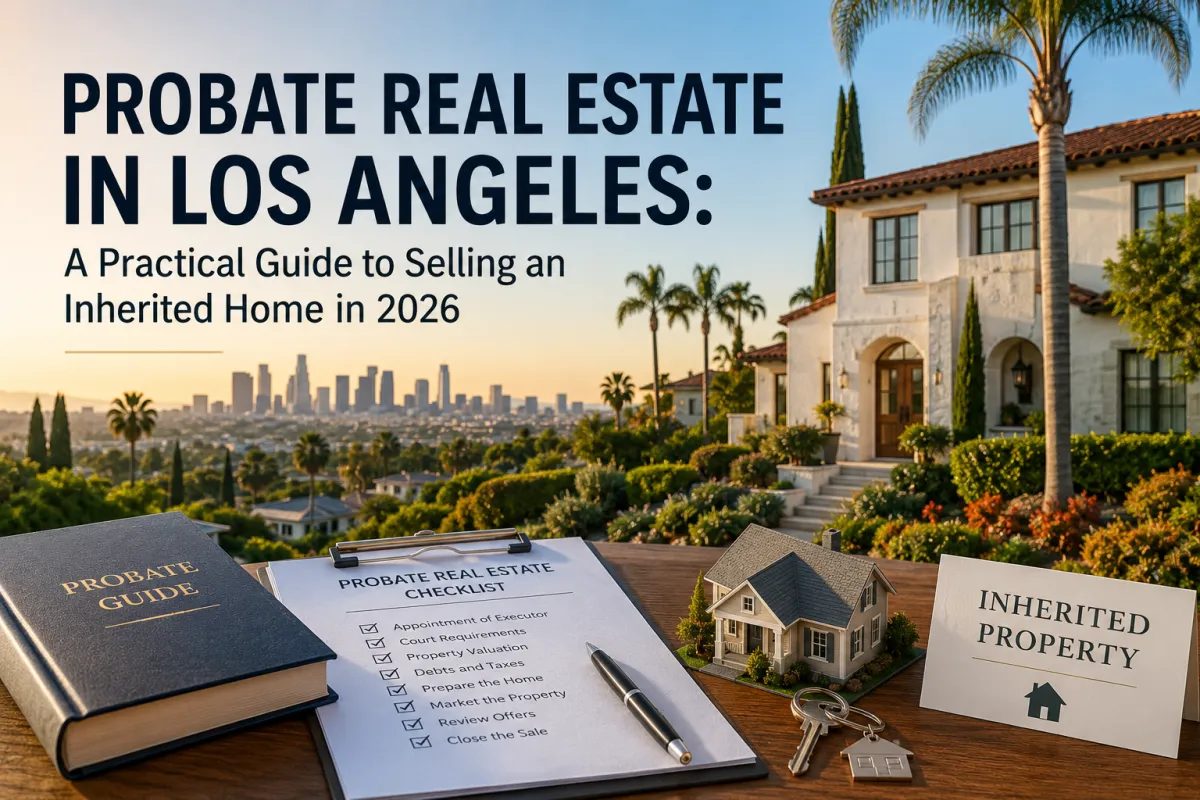 Probate real estate in Los Angeles with inherited home and probate sale guide