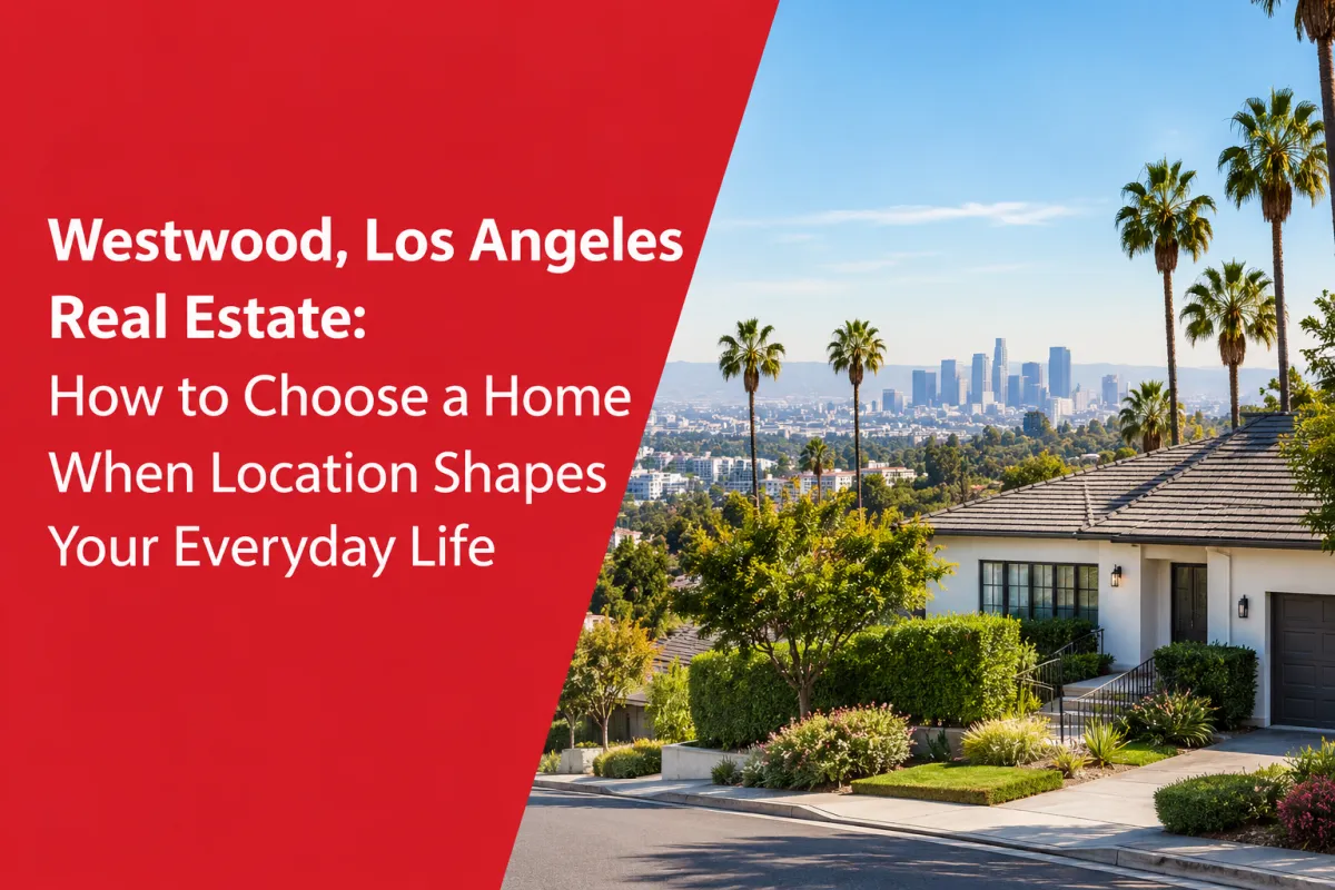 Westwood Los Angeles real estate homes and residential neighborhood