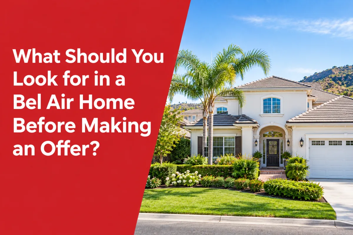 Bel Air homes and real estate features buyers should check before making an offer