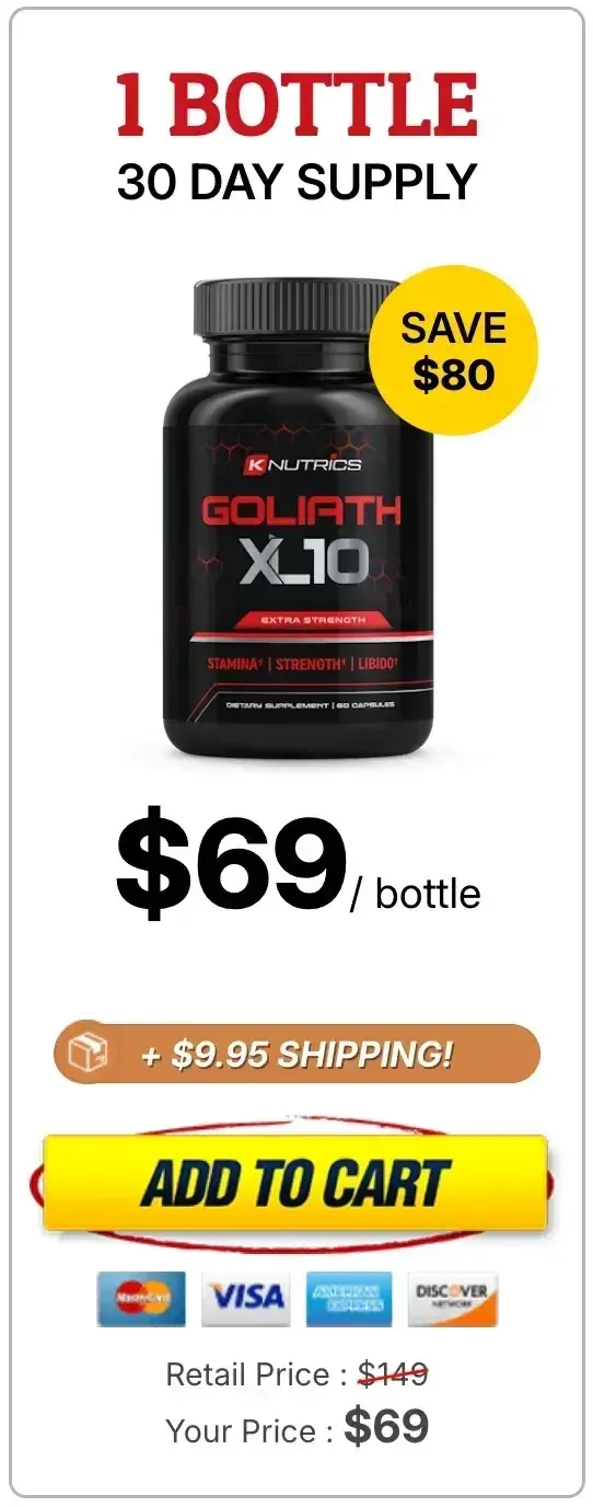 Goliath XL10 buy