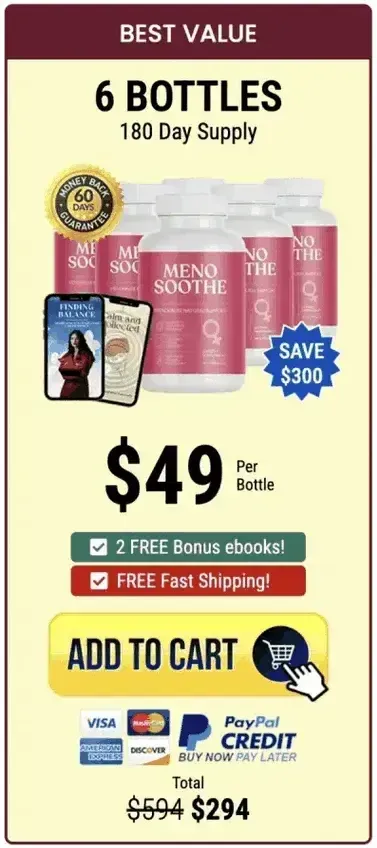 buy six MenoSoothe 