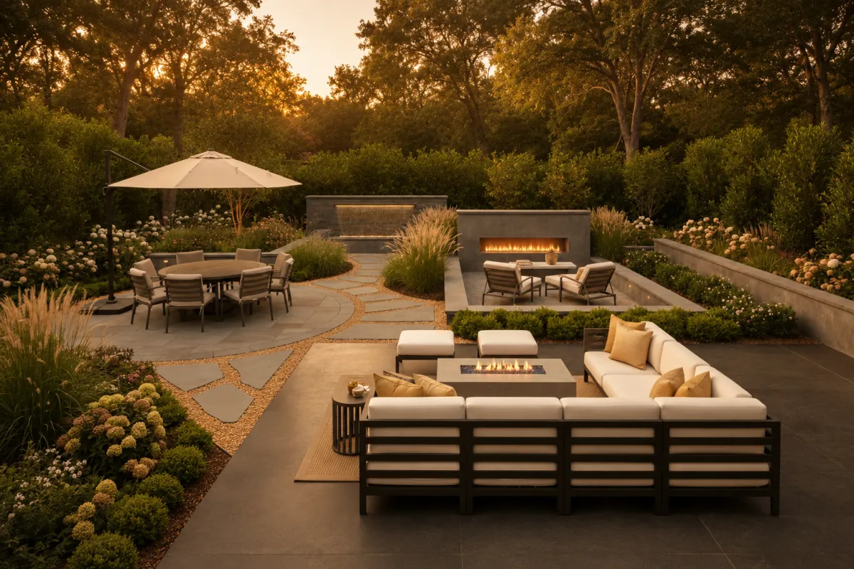 Complete backyard patio and outdoor living design