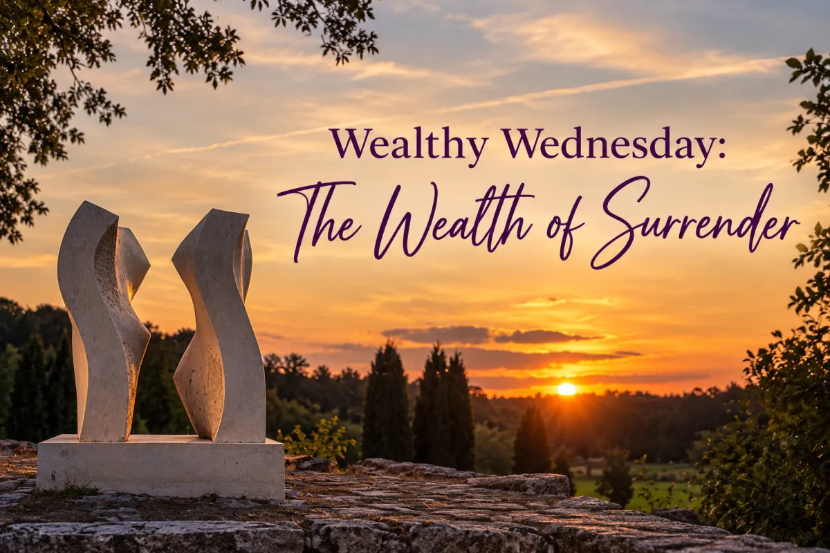 🌸 Wealthy Wednesday: The Wealth of Surrender 🌸