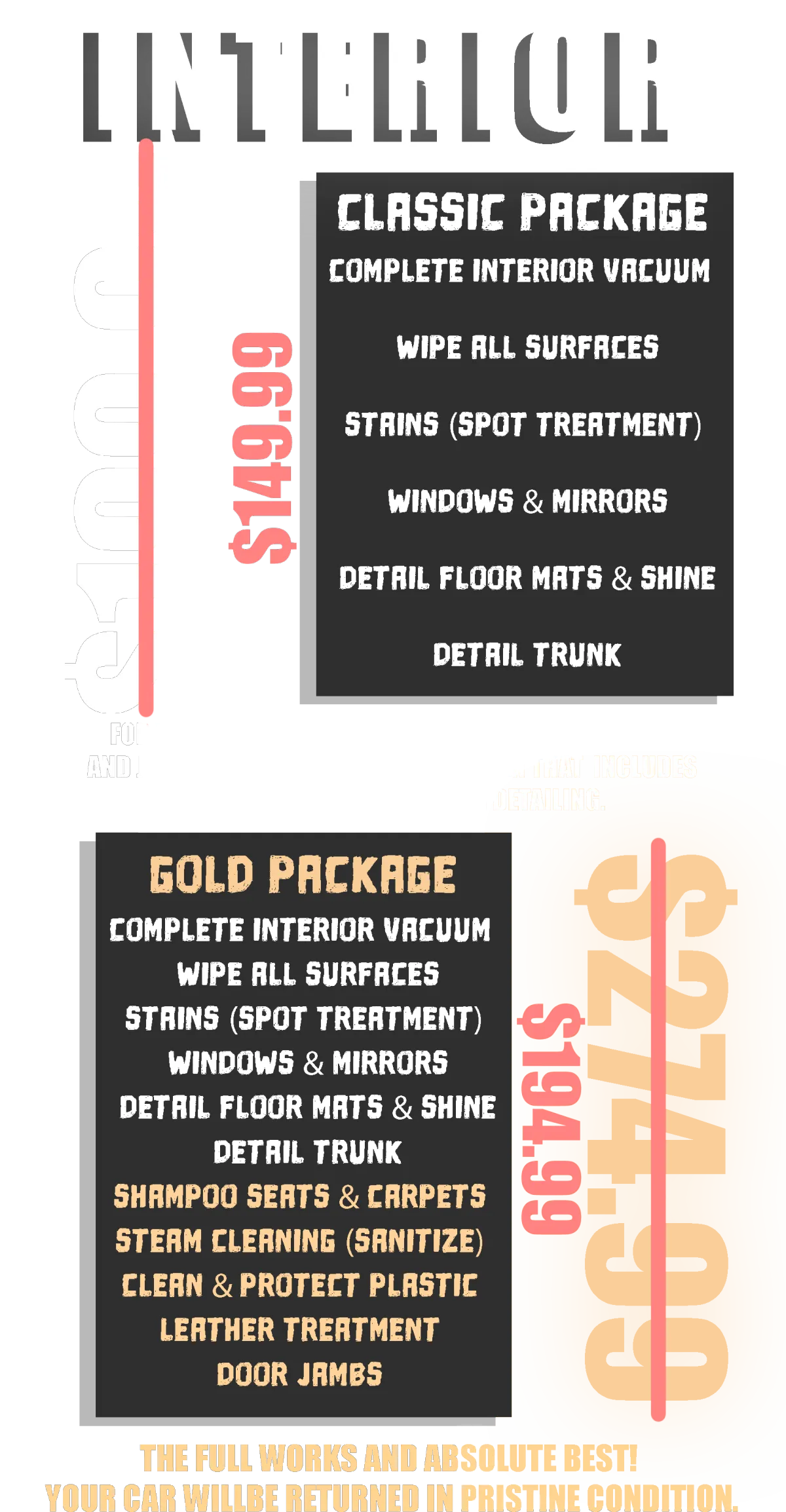 tampa bay interior car cleaning services