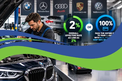 2% Processing vs. Dual Pricing: Which Is Right for Your European Repair Shop?