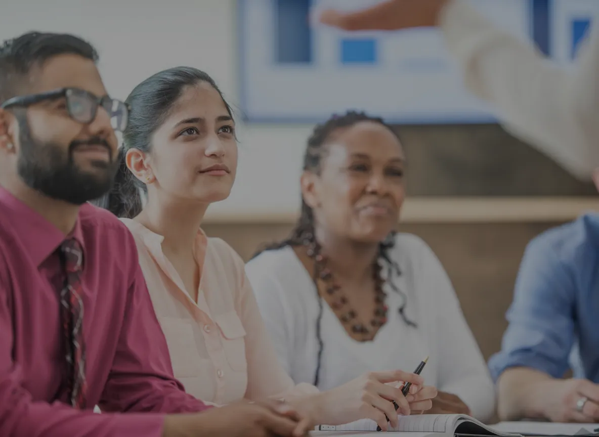 Professional team engaged in a performance-driven training session