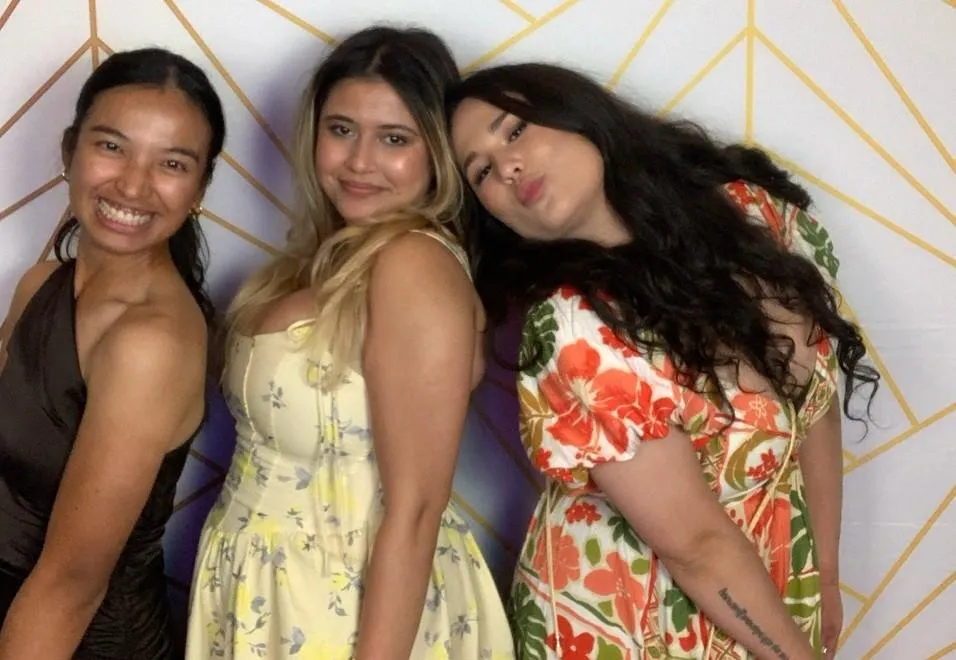 person holding balloons