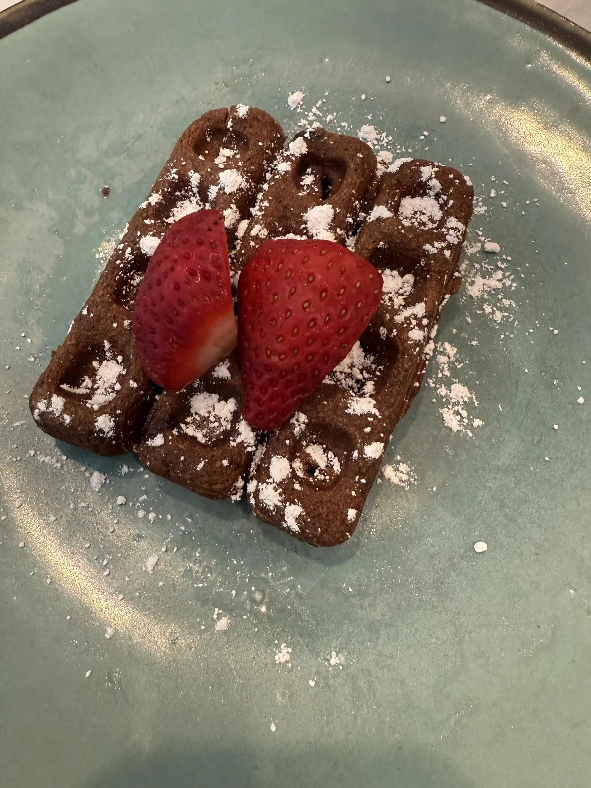 Guilt-Free Chocolate Waffles