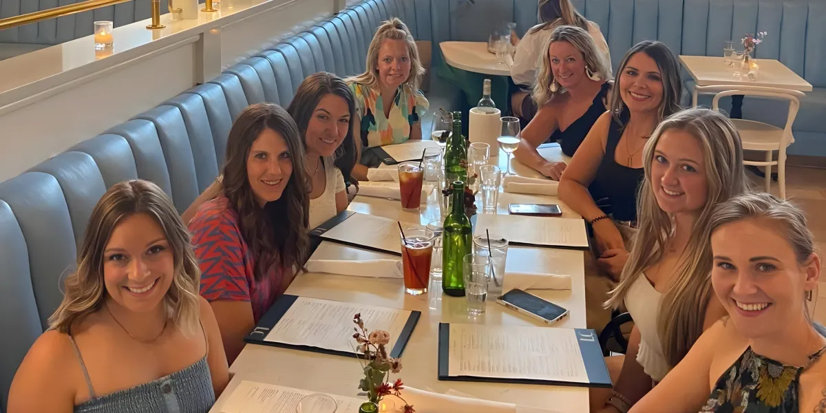 Grouop of Plexus Ladies At Dinner For Event