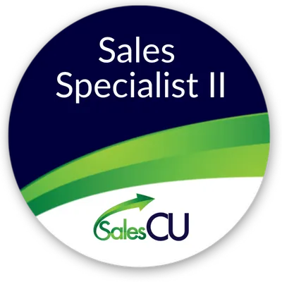 SalesCU Sales Specialist II Certification Badge
