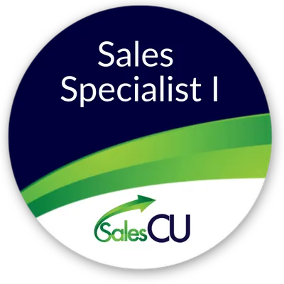 SalesCU Sales Specialist I Certification Badge