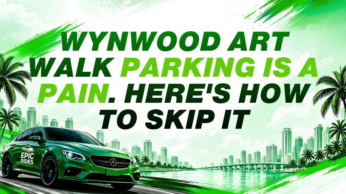 Wynwood Art Walk Parking Is a Pain. Here's How to Skip It