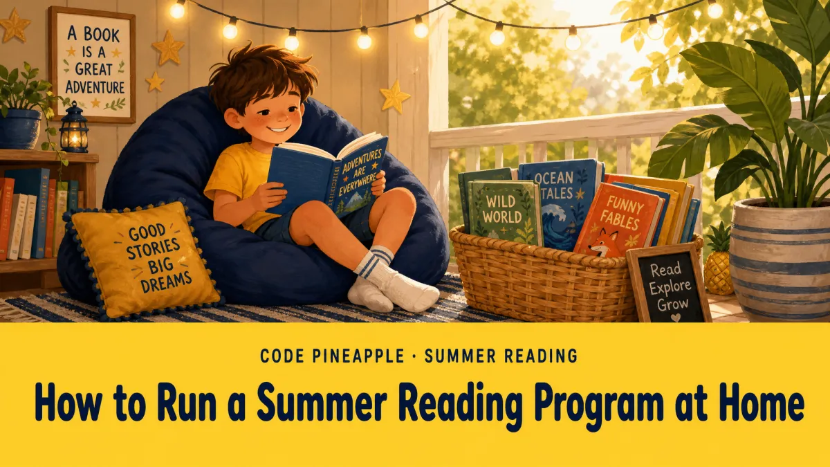 How to Run a Summer Reading Program at Home