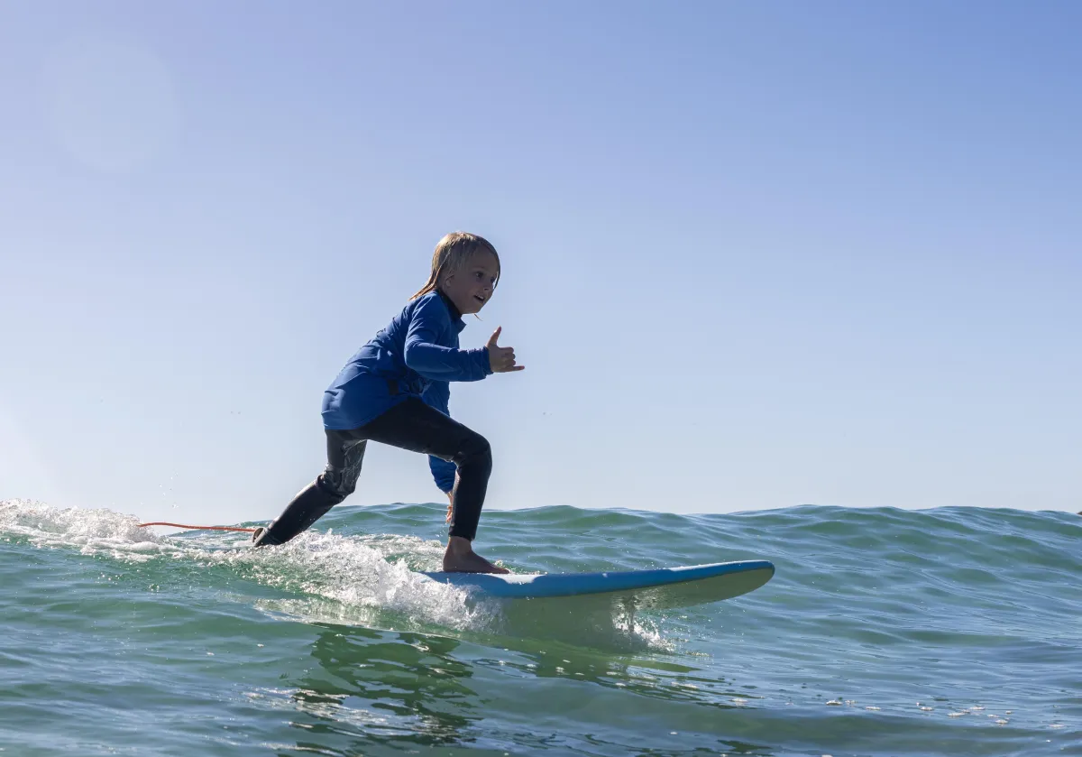 Salty Grom Surfing