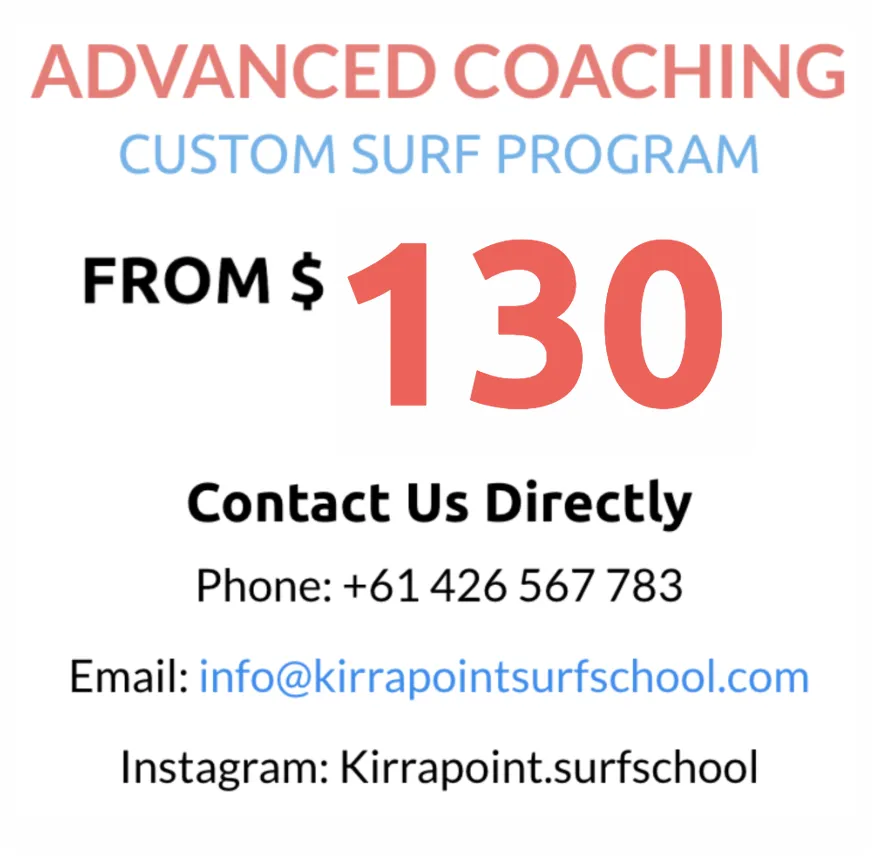 advanced surf coaching information