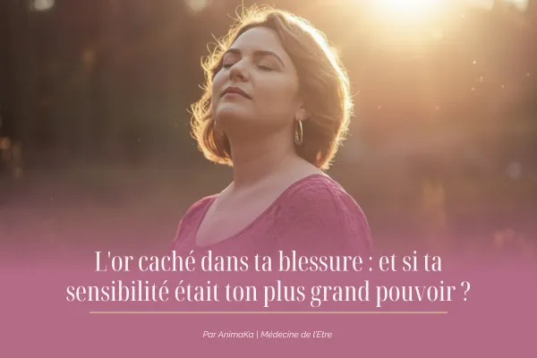 Or caché : et si ta sensibilité était ton plus grand pouvoir ? — AnimaKa