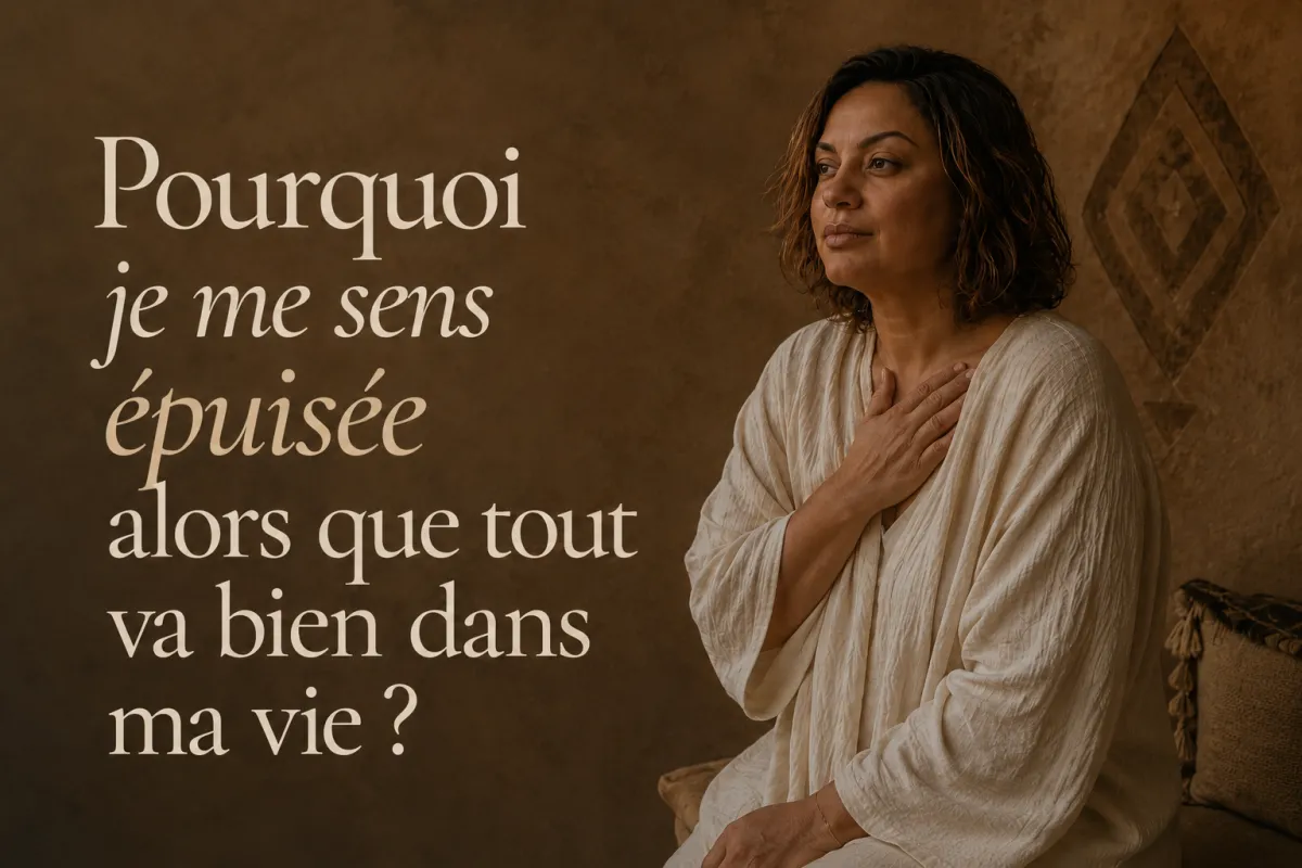 Pourquoi je me sens épuisée alors que tout va bien dans ma vie ?